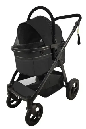 Lage Prijs Primeline Pet Stroller Mini Foldable Type 3 Black